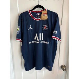 Paris St Germain Jersey collab with Jordan